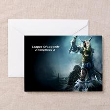 League Of Legends Greeting Card for