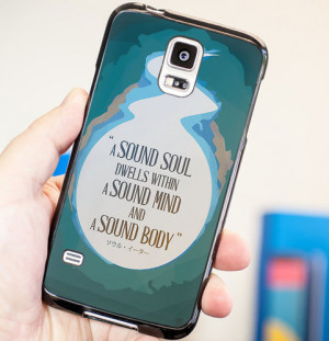 Soul Eater Maka Quotes - Plastic / Rubber Samsung Galaxy S3 S4 S5 and ...