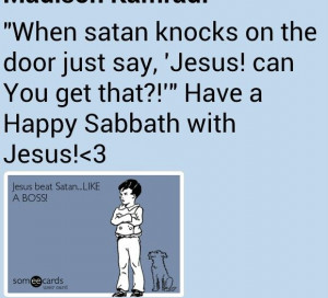 Awesome! From Madison, faithful Sabbath texts :-)