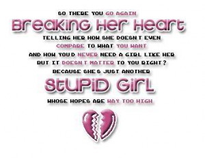 stupid girl photo stupidgirl.jpg