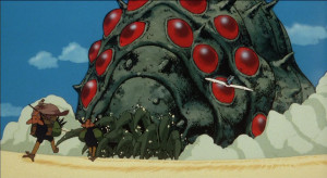 The ohmu insect from the 1984 Miyazaki film, Nausicaä of the Valley ...