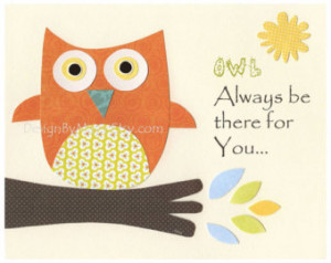 Art Print - Baby B oy Room Decor Cute Baby Shower Gift With Quote: OWL ...