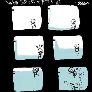 How depression really feels. I find this to be quite accurate