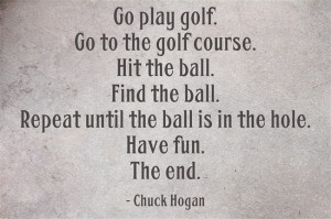 Golf Sayings Short and Sweet