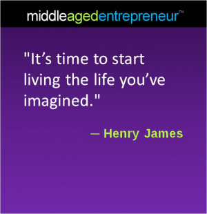 middleage Henry James quote