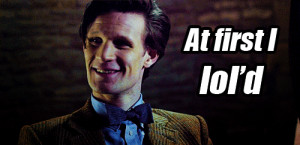 Yes, I get THIS excited over letters and feedback