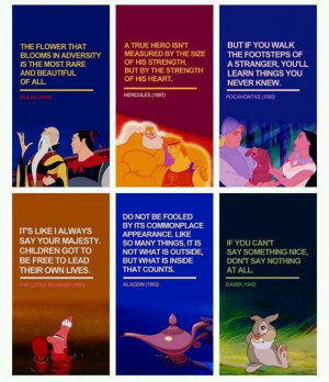 Classic Disney movie quotes