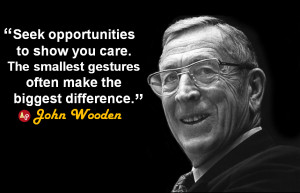 10 quotes of wisdom from the wizard of westwood, John Wooden