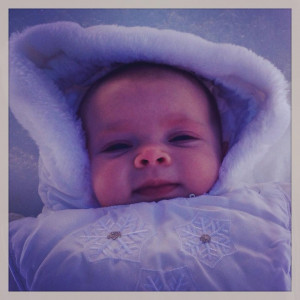 My snow Angel...Jaci!