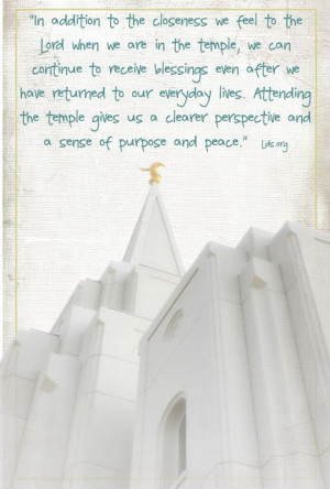 LDS Planners for Moms: Temple Quotes