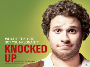... film Knocked Up . He got Katherine Heigl ’s character pregnant by