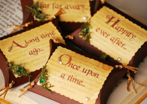 Once upon a Fairy Tale Favour Box...