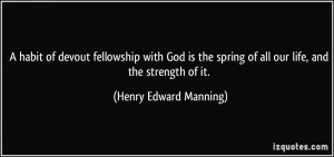 Fellowship With God Quotes