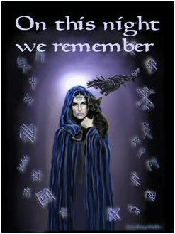 Blessed Samhain. Blessed new year.