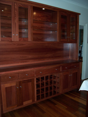 Hutch and Buffet Cabinet