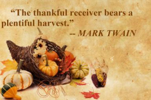 thanksgiving quote - Background image: Getty Images/Lisa Thornberg
