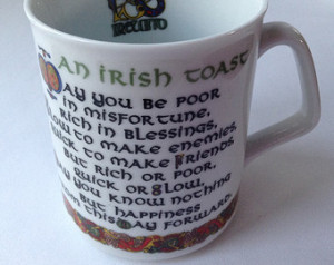 Magnet - Irish Heritage Quote, ethn ic saying, luck, lucky, green ...