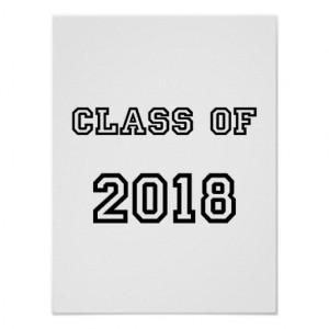 Class of 2018 - Customized Graduation Template Poster
