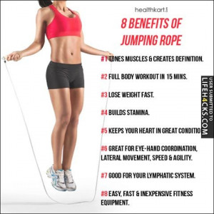 Jump Rope Exercise Benefits 8 benefits of jumping rope