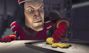 Farquaad Tortures Gingerbread Man