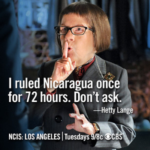 NCIS: LOS ANGELES -- Dead Body Politic | October 23, 2012 Installment