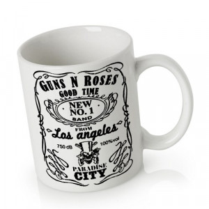 Ceramic Mug Coffee Can be Personalized | Guns n Roses funny Quotes