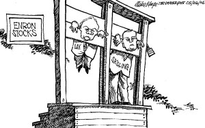 Enron Political Cartoon