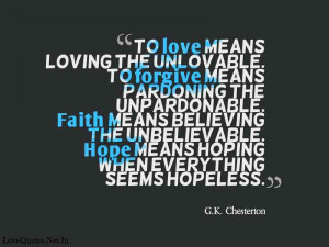 hope means hoping when everything seems hopeless g k chesterton