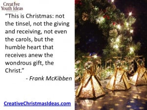 True Meaning Of Christmas Quotes this is christmas: notthe