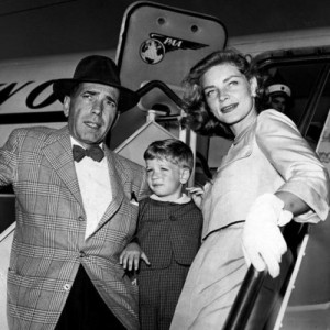 Stephen Bogart with mom and dad, Bogie and Bacall. Remember when ...