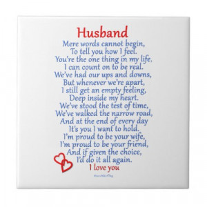 Husband Love Gifts from Zazzle by nikiclix