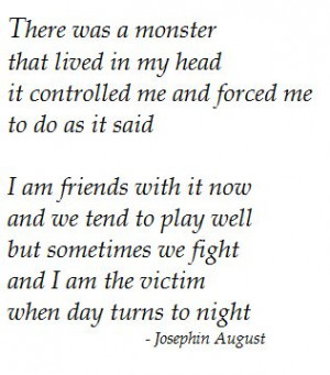 Monster inside me: Monsters Representing, Monsters Inside Me, Head