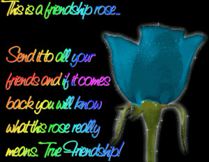 This is a friendship rose