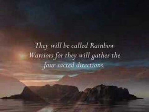 Rainbow warriors, the future lies within your hands.