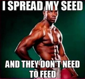 Got a deadbeat dad, but he far from dead