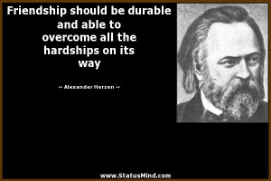 the hardships on its way Alexander Herzen Quotes StatusMind