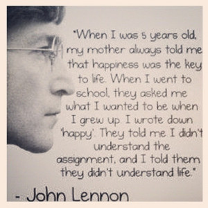 Quote by John Lennon