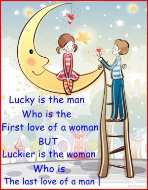 Lucky in love...