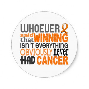 Whoever Said Kidney Cancer Sticker