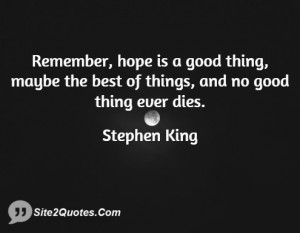 Inspirational Quotes - Stephen King