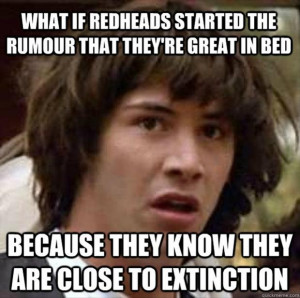 keanu reeves meme funny redheads in bed