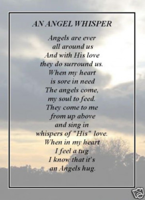 continue reading beautiful verse we all have an angel posted
