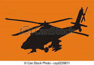 Apache Helicopter Clip Art