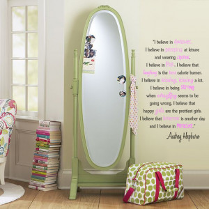 audrey hepburn vinyl wall quotes.