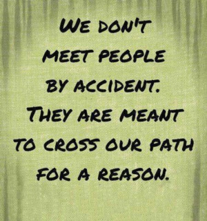 Meet people for a reason
