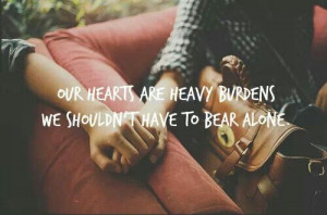 Heavy burdens