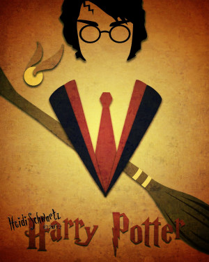 friend critiqued a few of my Harry Potter series-based posters and ...