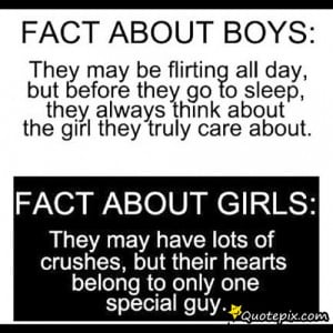Facts About Guys Love Quote...