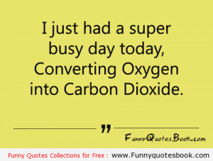 Funny Quotes about Busy Day