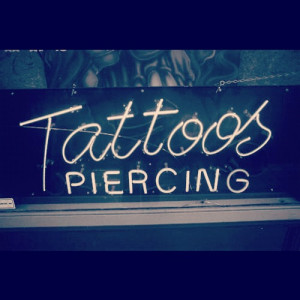 cool, photography, piercing, quotes, tattoos, text, typography